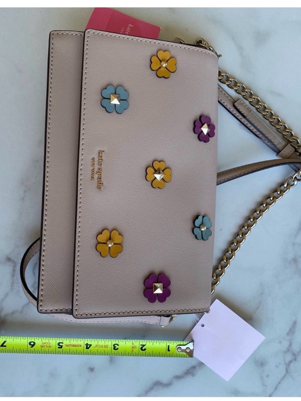 Kate Spade Cameron Spade Flower Applique Crossbody Bag - Picture 3 of 8